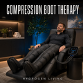 Compression Boot Therapy Session