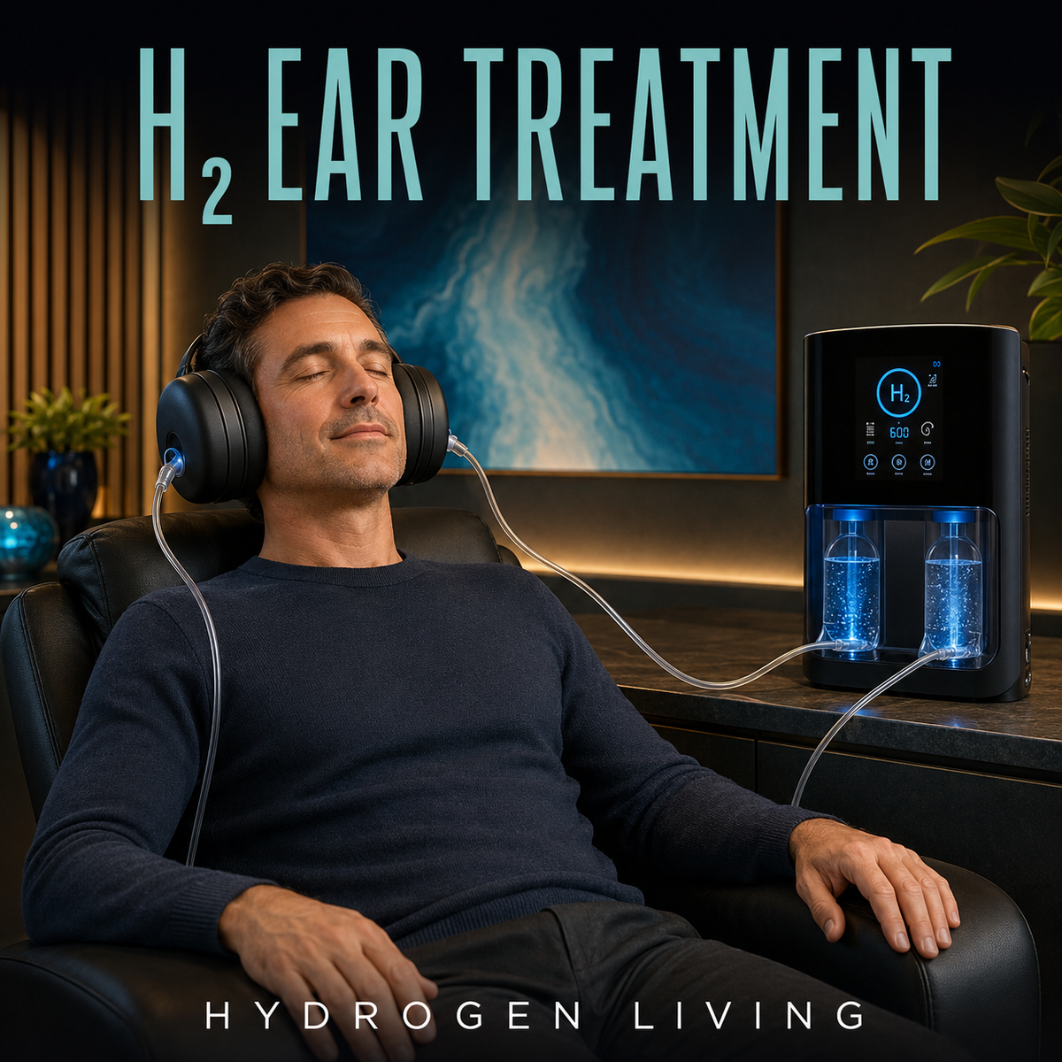 Molecular Hydrogen Ear Treatment (Ear Muffs)