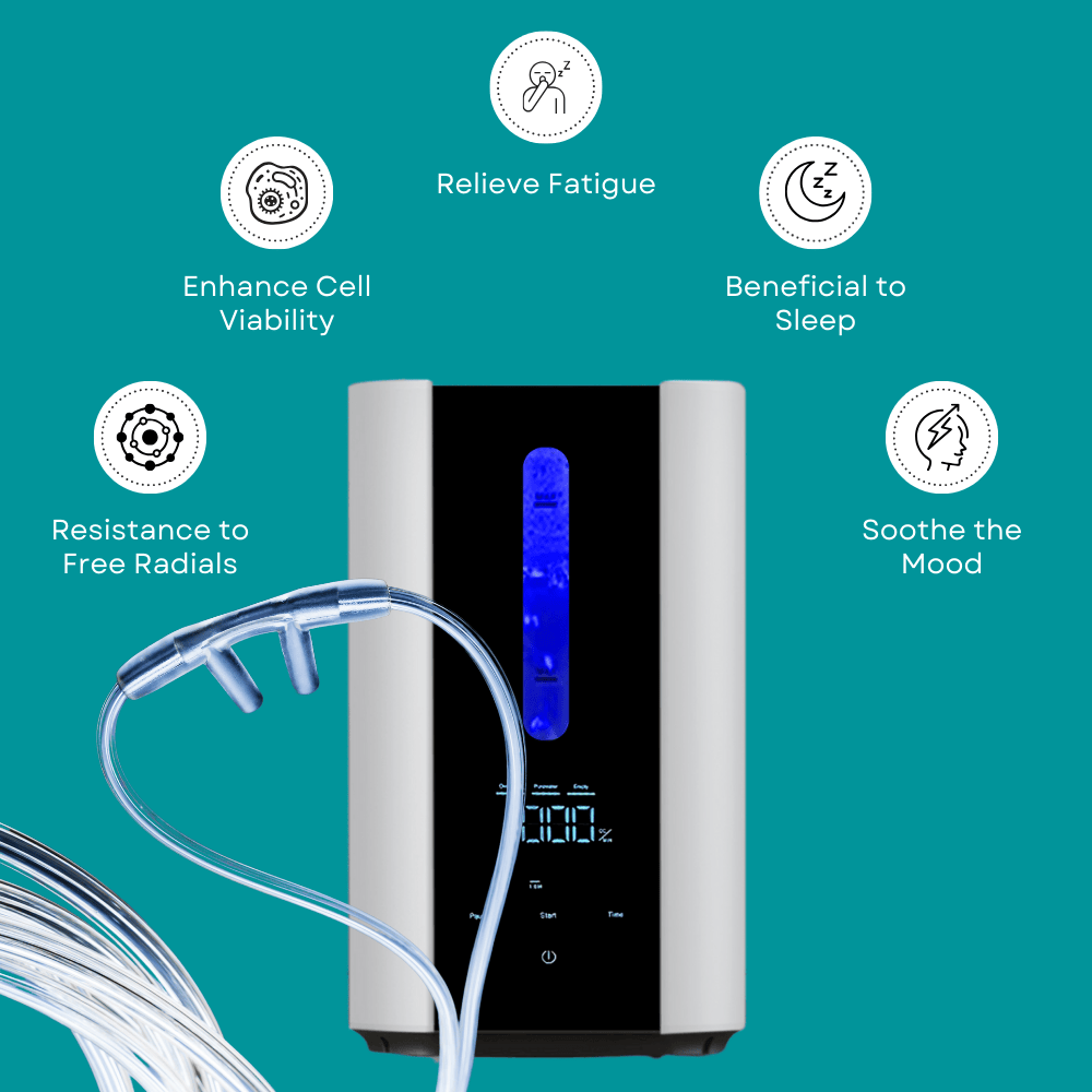 H2 ELITE AIR™ Hydrogen & Oxygen Inhalation System